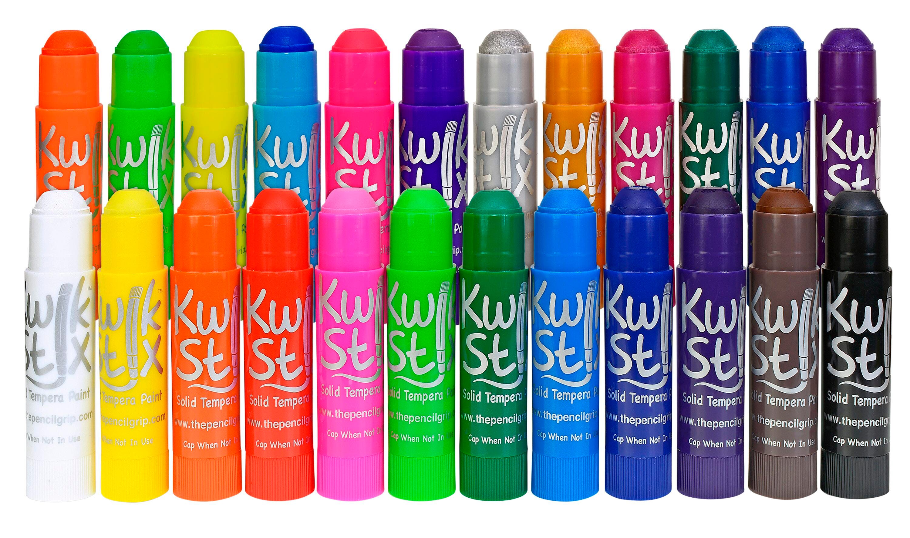 The Pencil Grip Kwik Stix Solid Tempera Paint Combo Pack